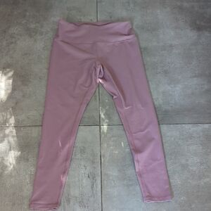 Zella Plum Color Leggings Size Large
